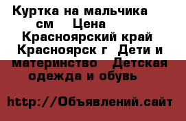 Куртка на мальчика 110 см  › Цена ­ 500 - Красноярский край, Красноярск г. Дети и материнство » Детская одежда и обувь   